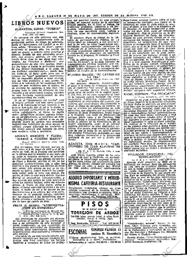 ABC MADRID 27-05-1967 página 118