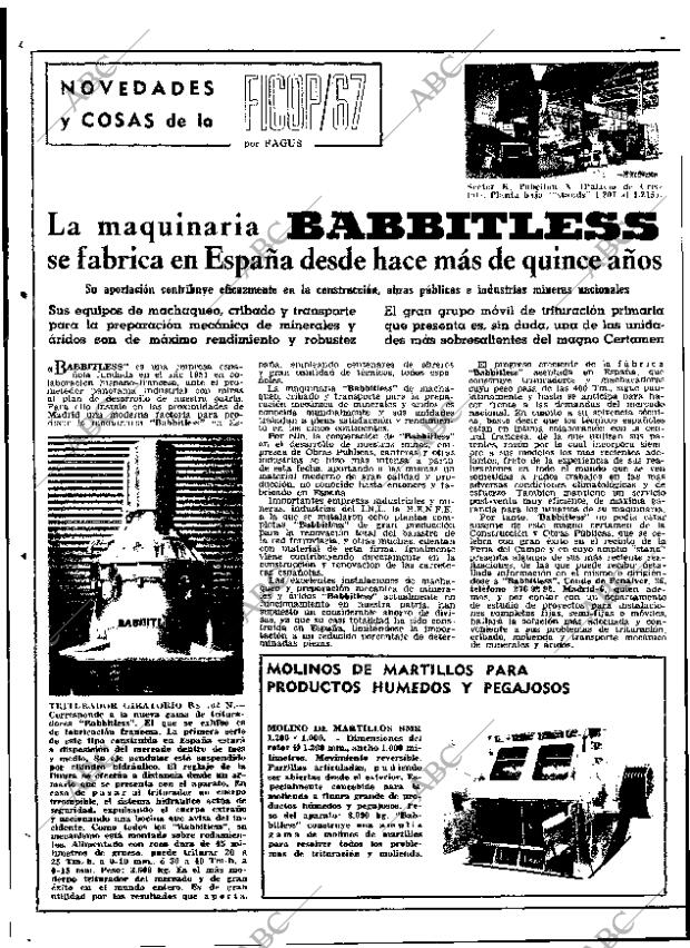 ABC MADRID 27-05-1967 página 30