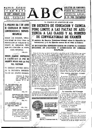 ABC MADRID 27-05-1967 página 63