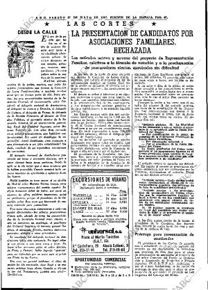 ABC MADRID 27-05-1967 página 67