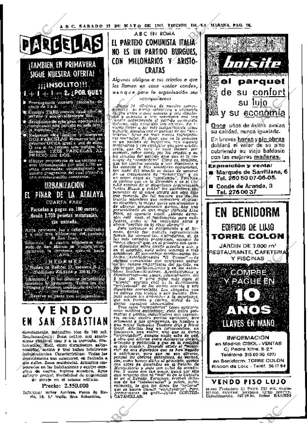 ABC MADRID 27-05-1967 página 76