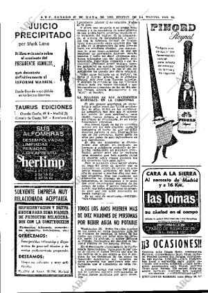 ABC MADRID 27-05-1967 página 86