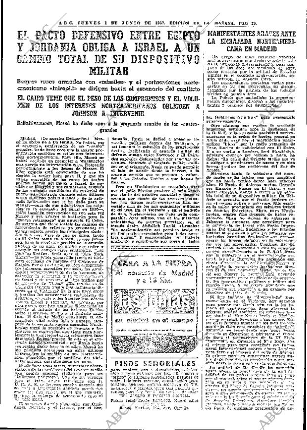 ABC MADRID 01-06-1967 página 39