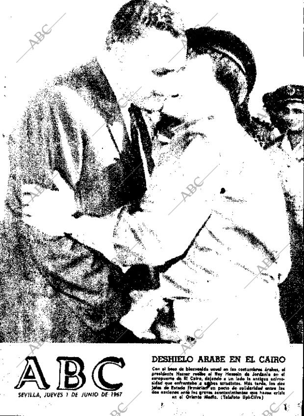 ABC SEVILLA 01-06-1967 página 1