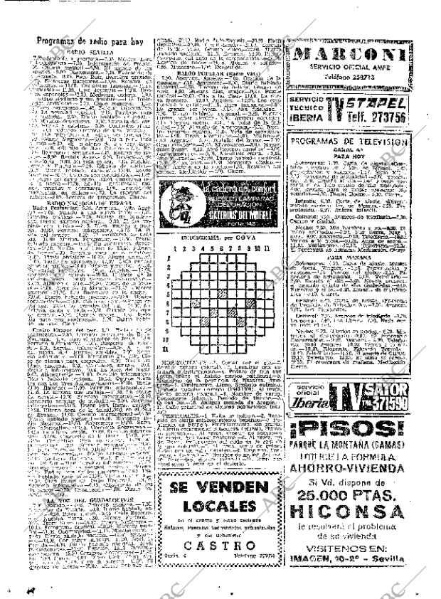 ABC SEVILLA 01-06-1967 página 62