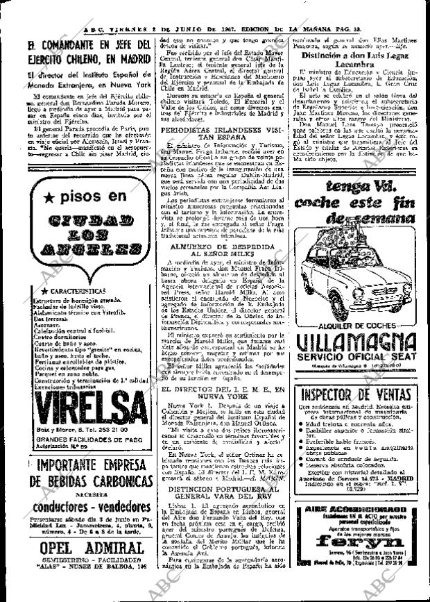 ABC MADRID 02-06-1967 página 38