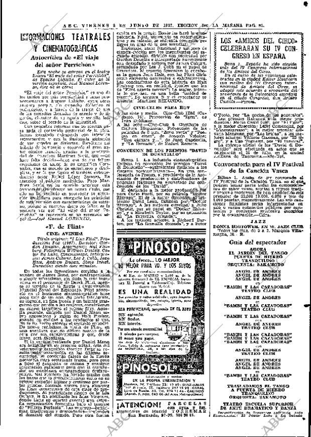 ABC MADRID 02-06-1967 página 91