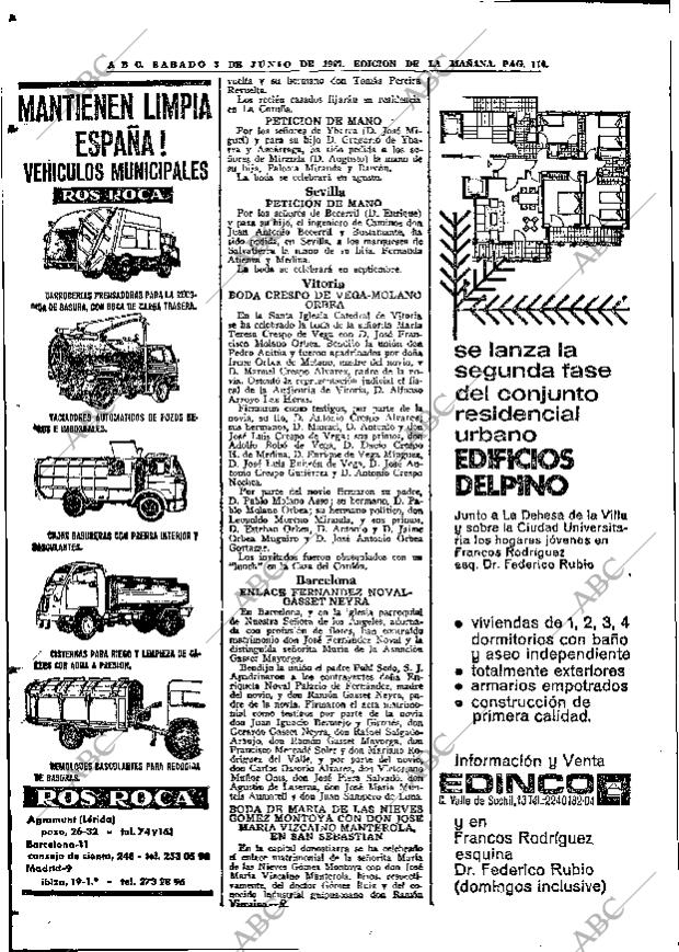 ABC MADRID 03-06-1967 página 110