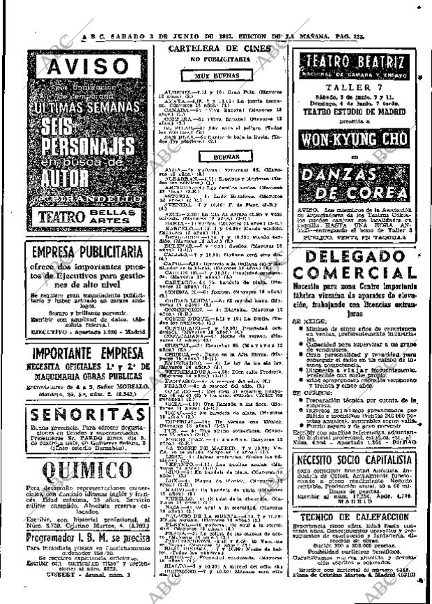 ABC MADRID 03-06-1967 página 123