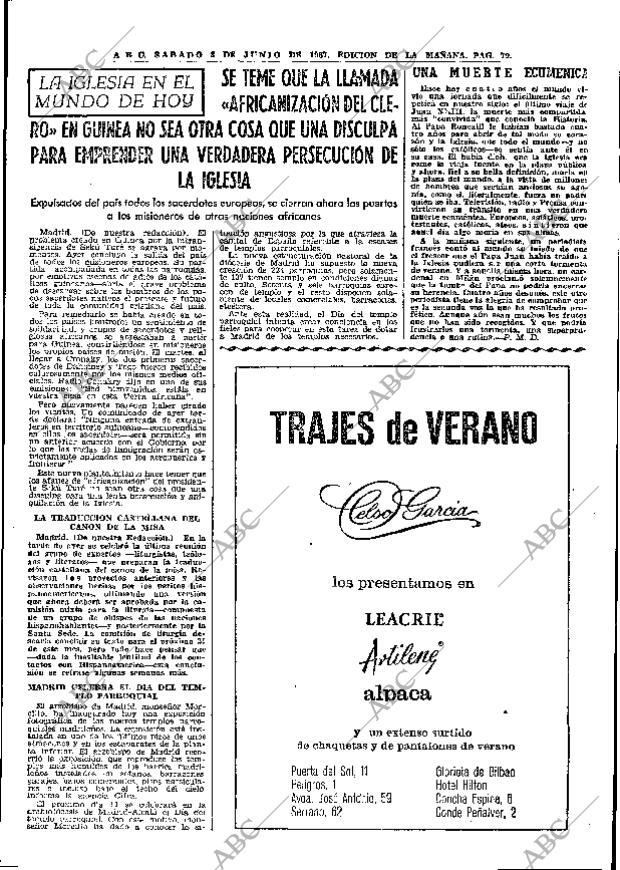 ABC MADRID 03-06-1967 página 79