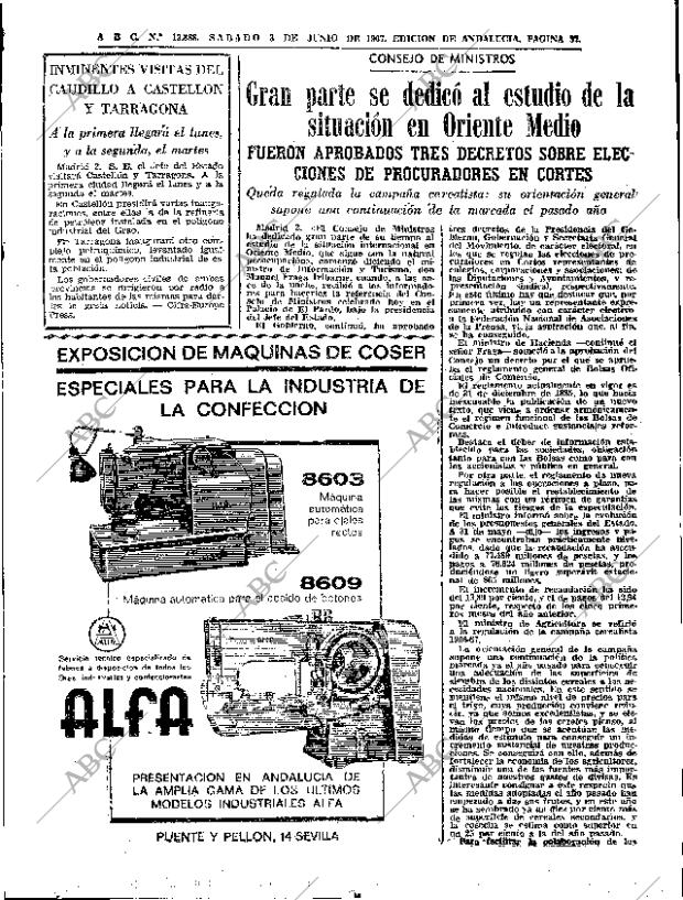 ABC SEVILLA 03-06-1967 página 37