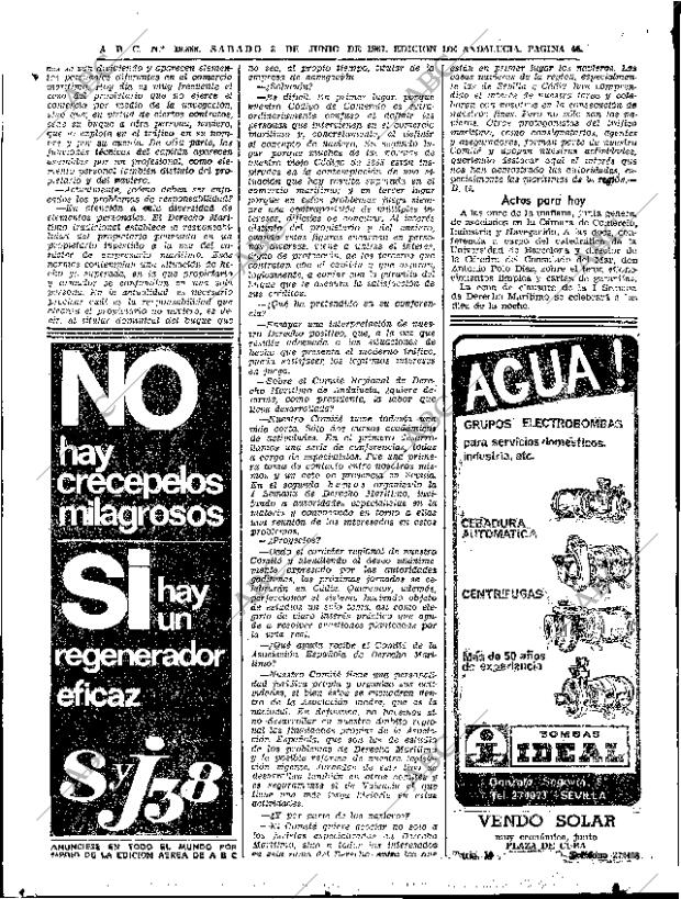 ABC SEVILLA 03-06-1967 página 46