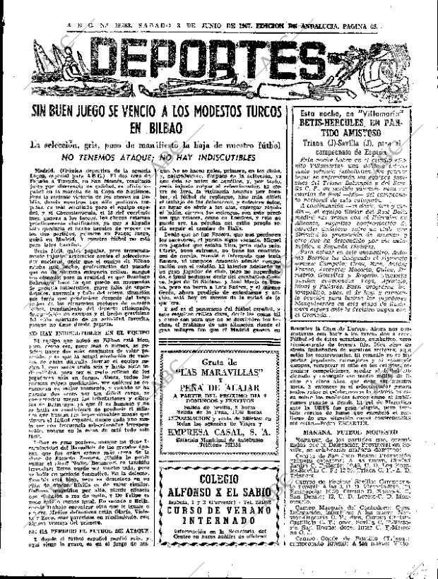 ABC SEVILLA 03-06-1967 página 65