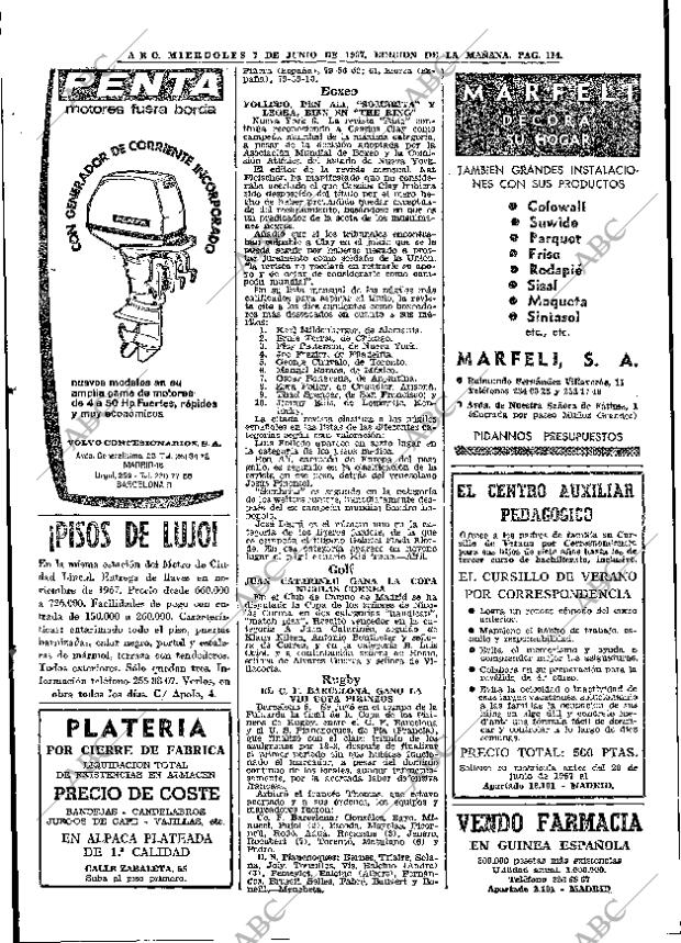 ABC MADRID 07-06-1967 página 114