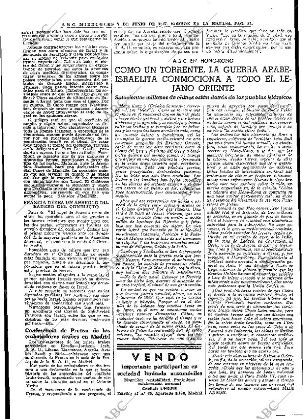 ABC MADRID 07-06-1967 página 82