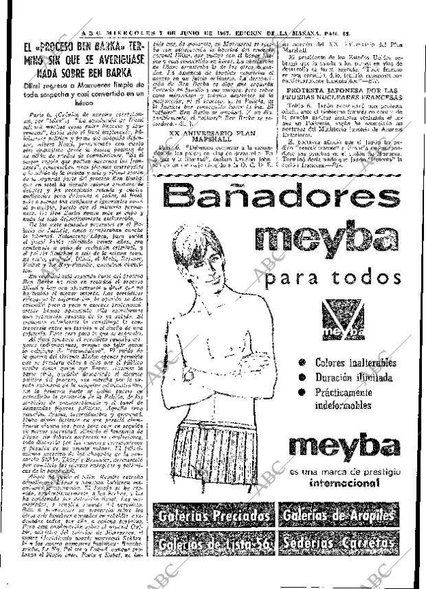 ABC MADRID 07-06-1967 página 83