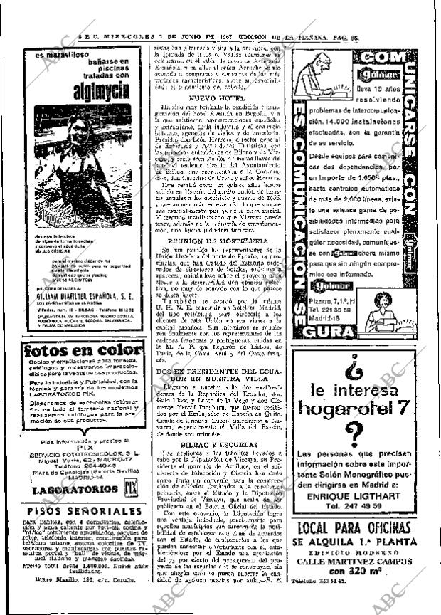 ABC MADRID 07-06-1967 página 96