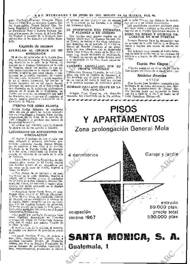 ABC MADRID 07-06-1967 página 99