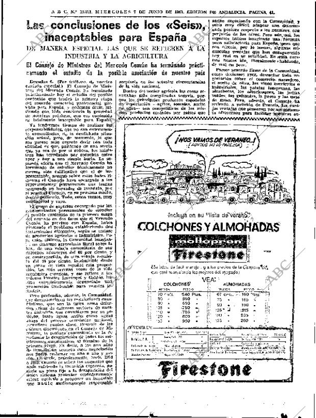 ABC SEVILLA 07-06-1967 página 41