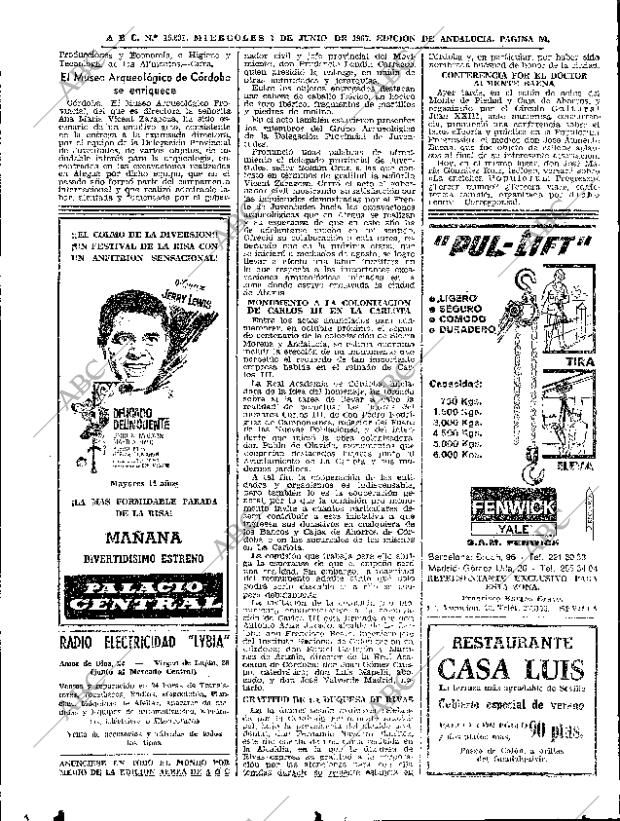 ABC SEVILLA 07-06-1967 página 50