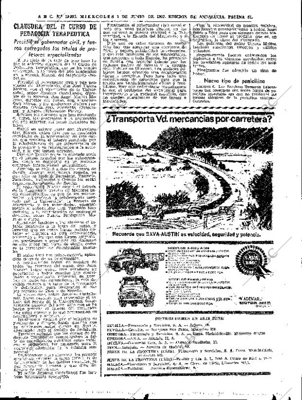 ABC SEVILLA 07-06-1967 página 51