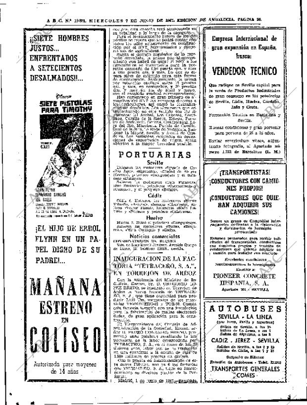 ABC SEVILLA 07-06-1967 página 56