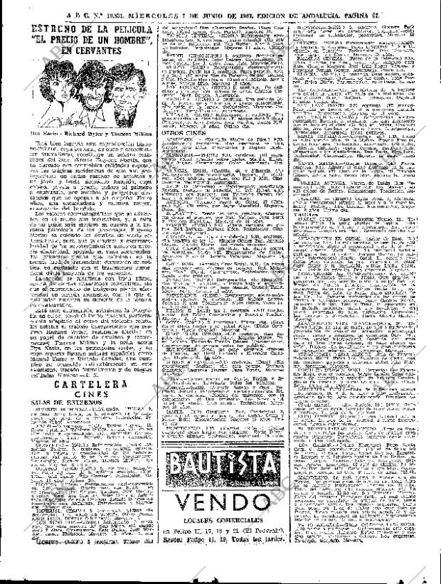 ABC SEVILLA 07-06-1967 página 67