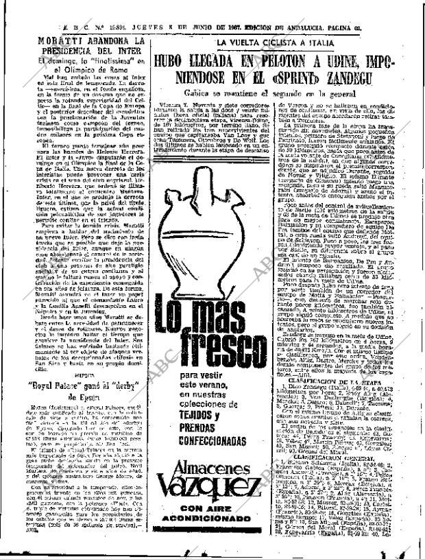 ABC SEVILLA 08-06-1967 página 69