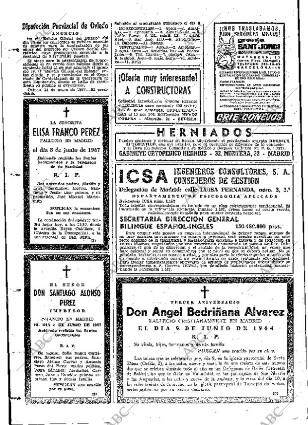 ABC MADRID 09-06-1967 página 110