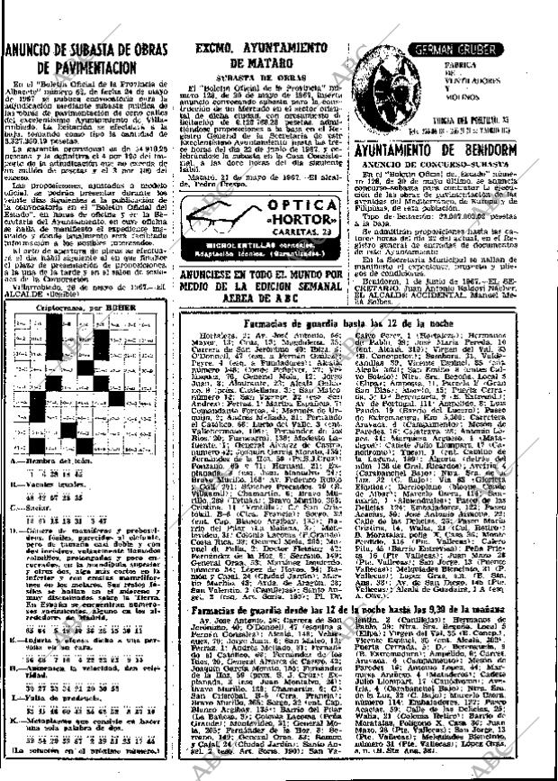 ABC MADRID 09-06-1967 página 111