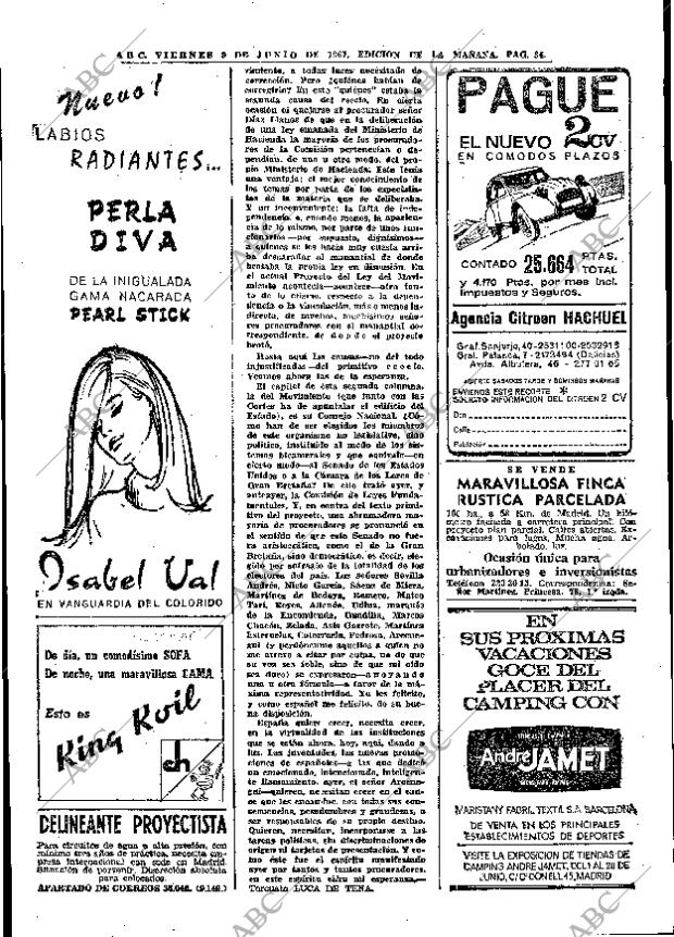 ABC MADRID 09-06-1967 página 34