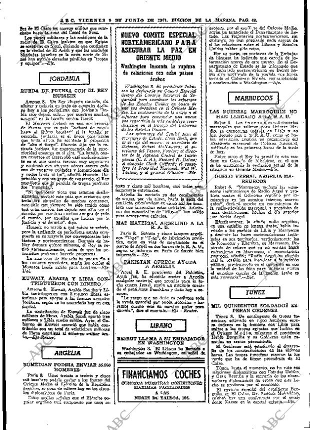 ABC MADRID 09-06-1967 página 42