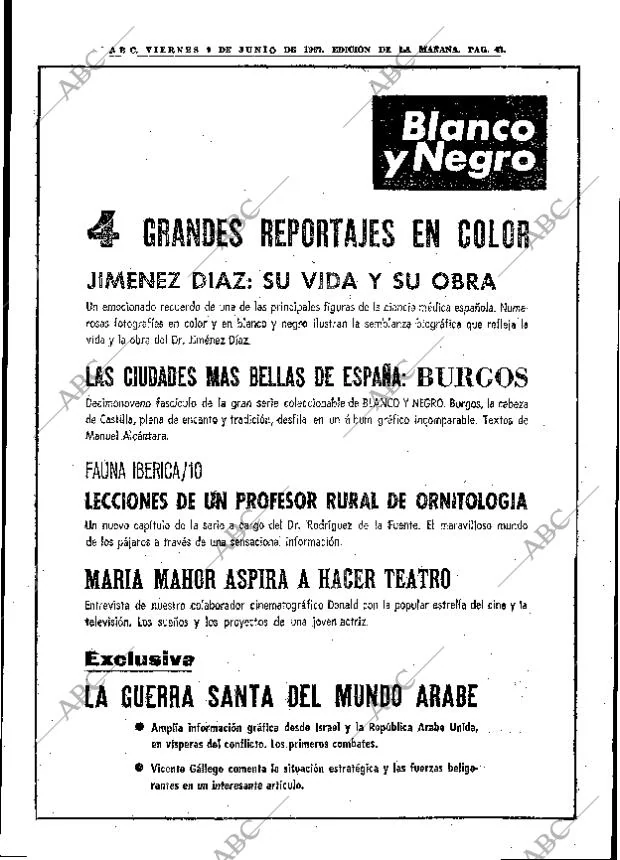 ABC MADRID 09-06-1967 página 47