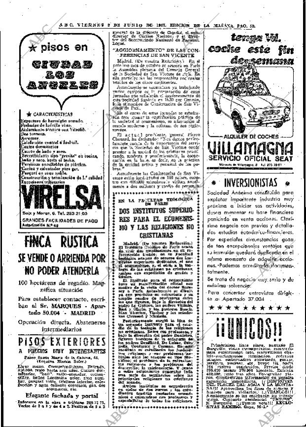 ABC MADRID 09-06-1967 página 50