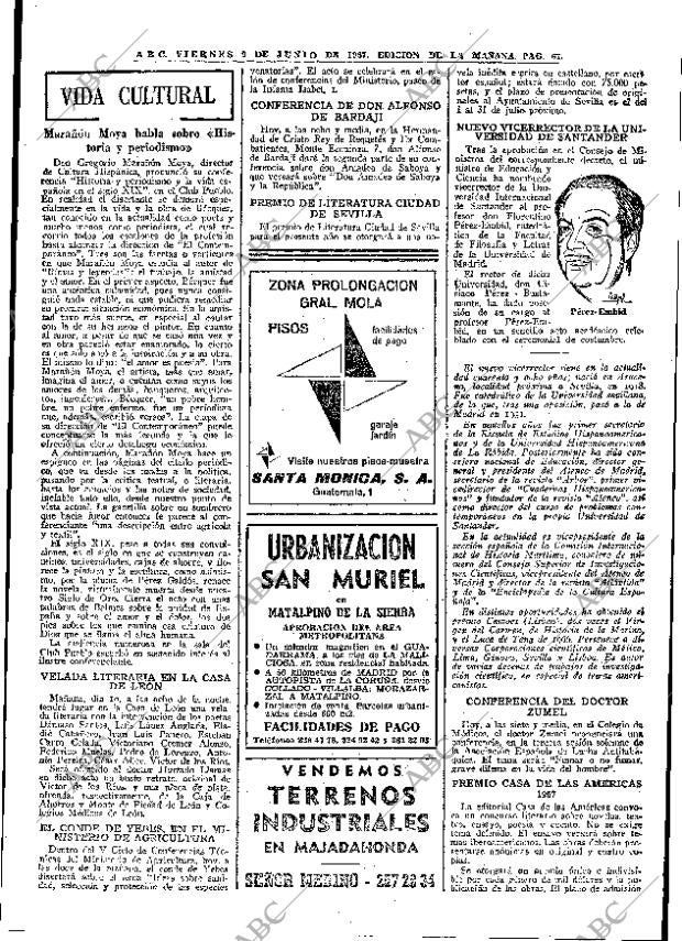 ABC MADRID 09-06-1967 página 67