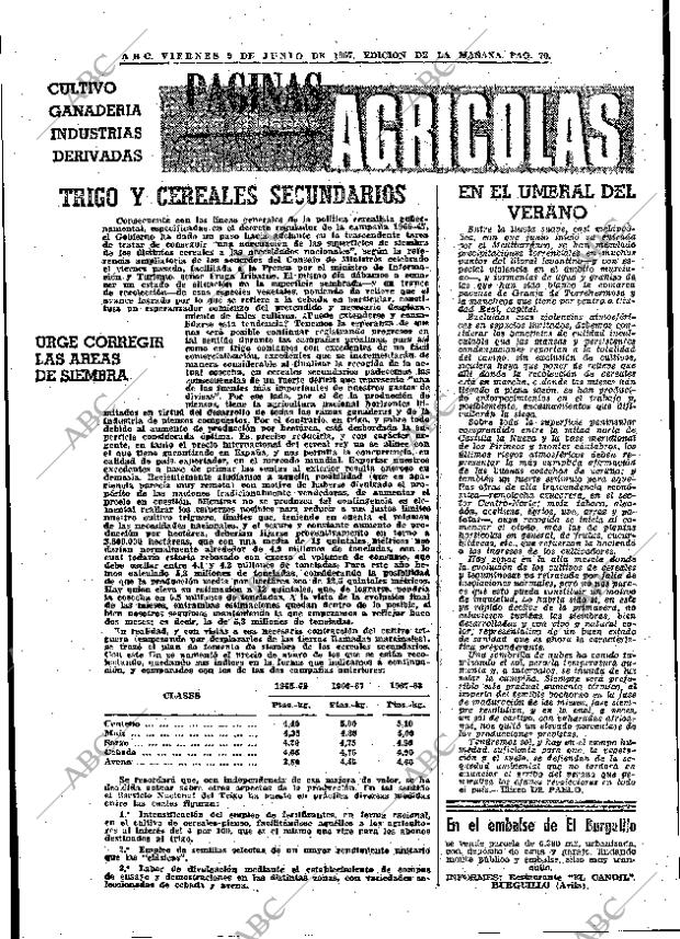 ABC MADRID 09-06-1967 página 70