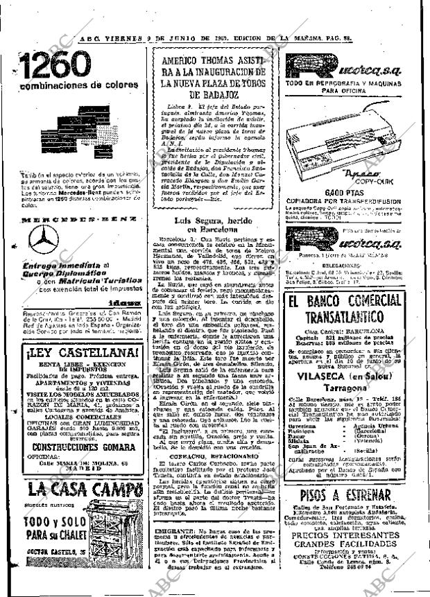 ABC MADRID 09-06-1967 página 88