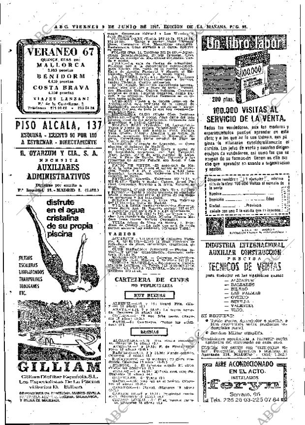 ABC MADRID 09-06-1967 página 92