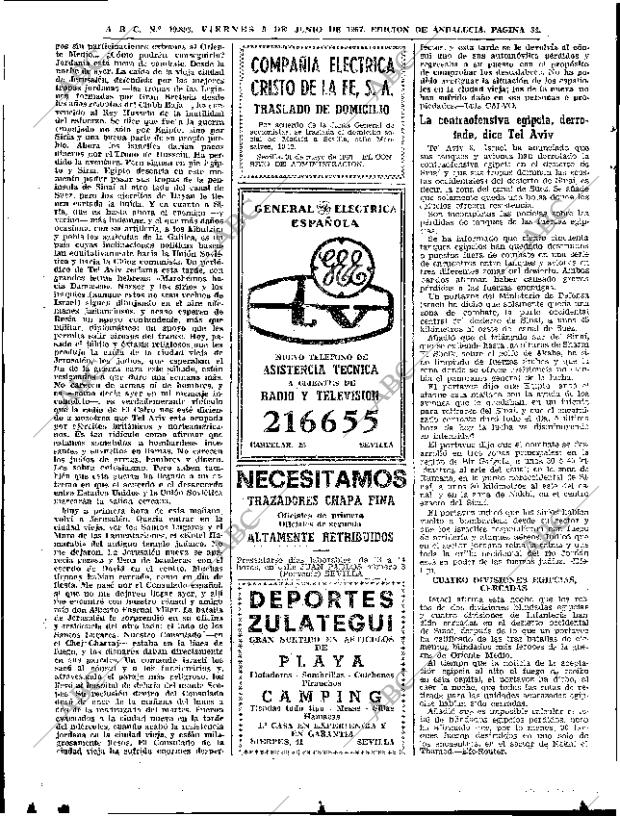 ABC SEVILLA 09-06-1967 página 34