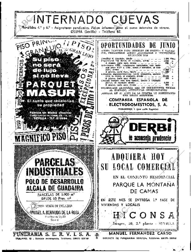 ABC SEVILLA 09-06-1967 página 75