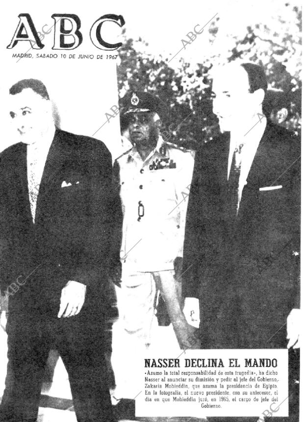 ABC MADRID 10-06-1967 página 1