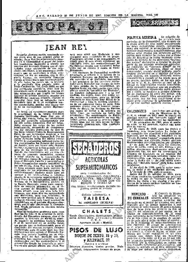 ABC MADRID 10-06-1967 página 107
