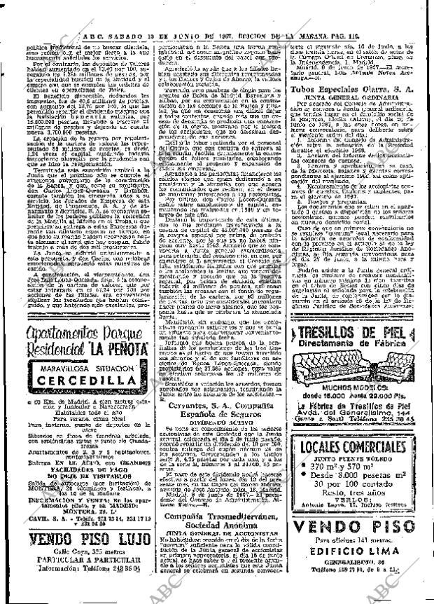 ABC MADRID 10-06-1967 página 116