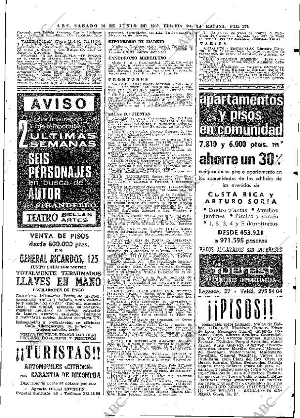 ABC MADRID 10-06-1967 página 129