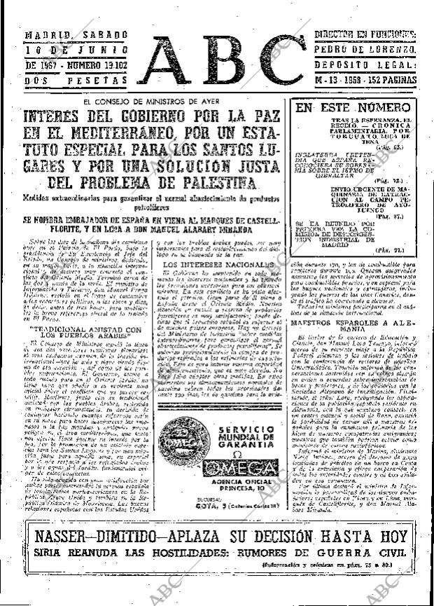 ABC MADRID 10-06-1967 página 63