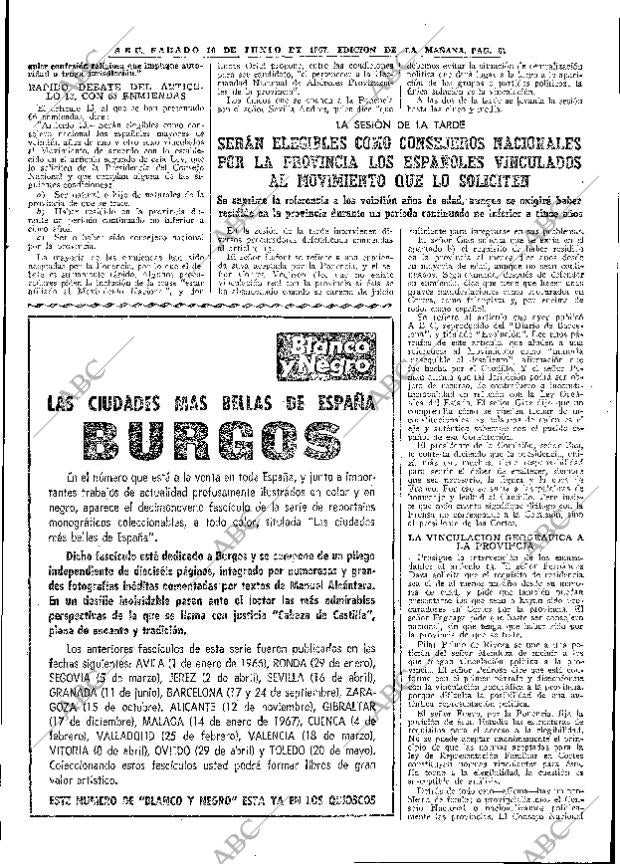 ABC MADRID 10-06-1967 página 67