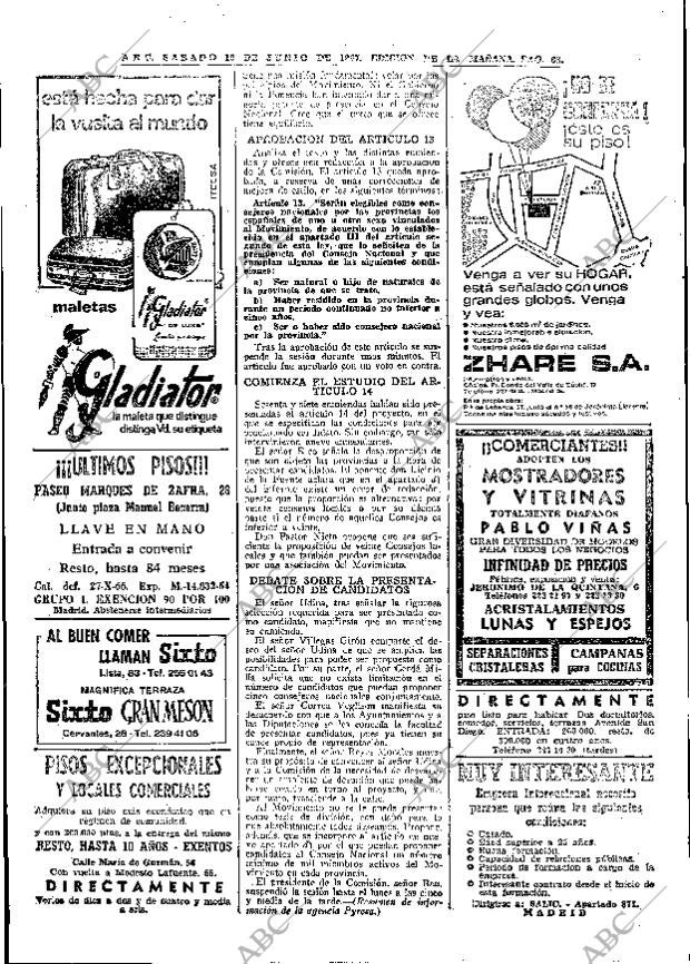 ABC MADRID 10-06-1967 página 68