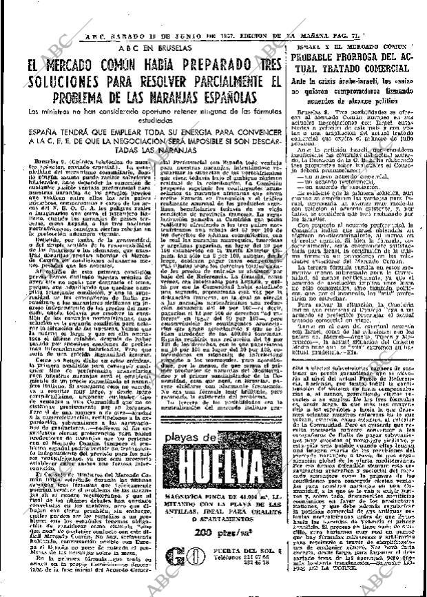ABC MADRID 10-06-1967 página 71