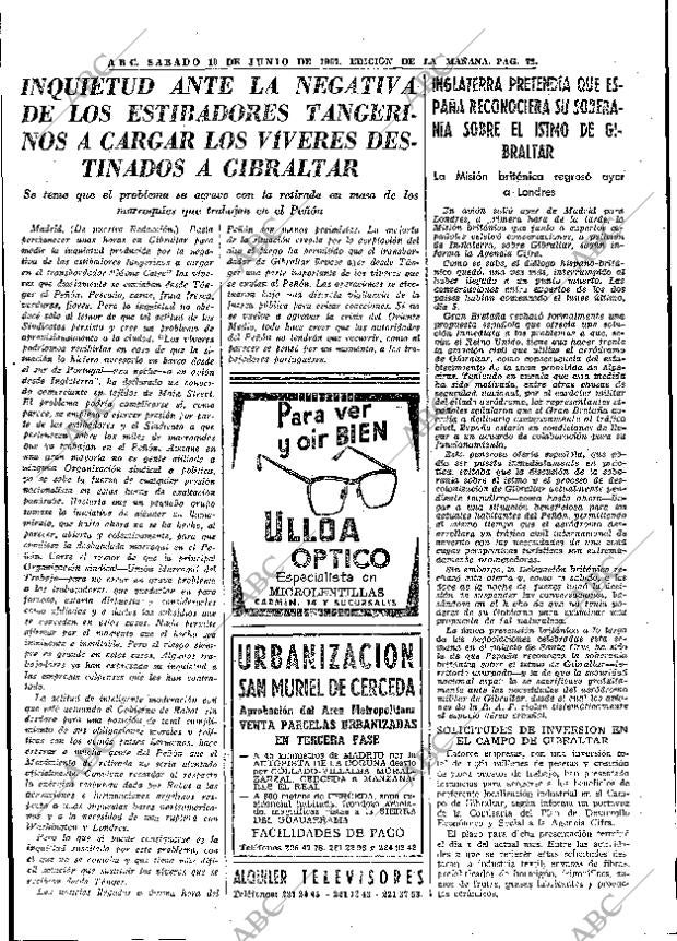ABC MADRID 10-06-1967 página 72