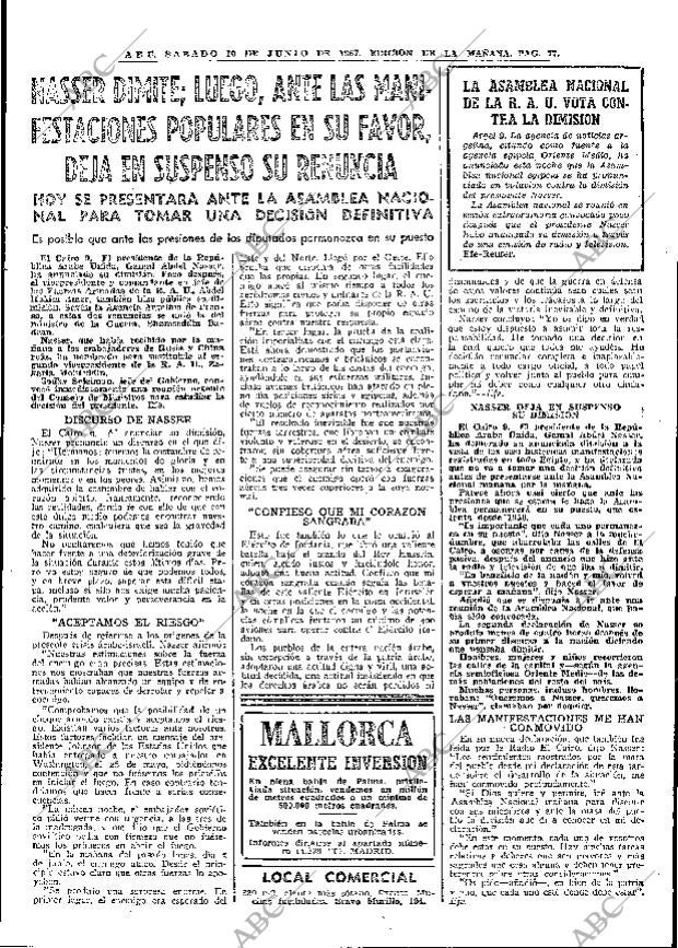 ABC MADRID 10-06-1967 página 77